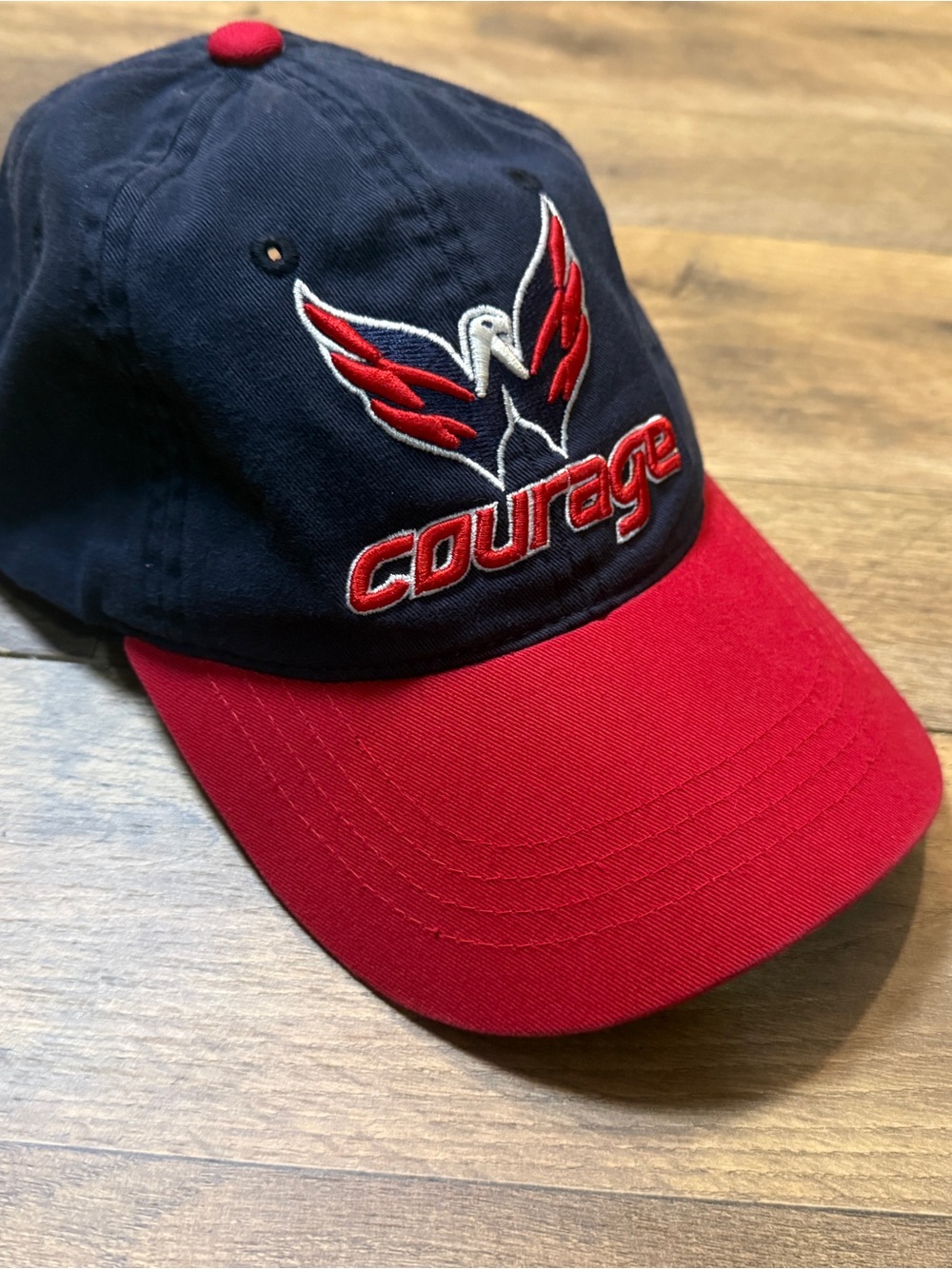 Vintage Washington Capitals Zephyr "Courage" Adjustable Hat